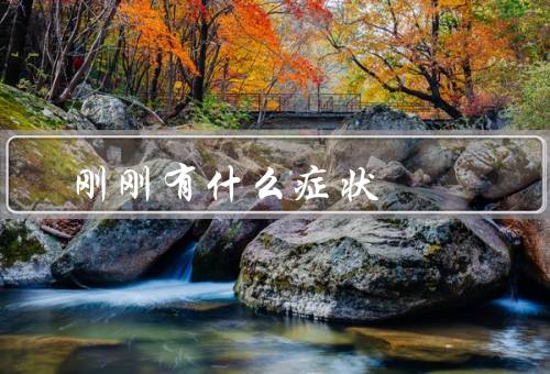 刚刚有什么症状