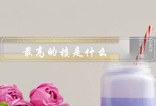 最高的楼是什么