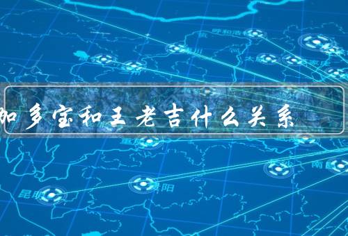 加多宝和王老吉什么关系