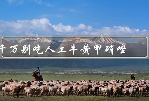 千万别吃人工牛黄甲硝唑