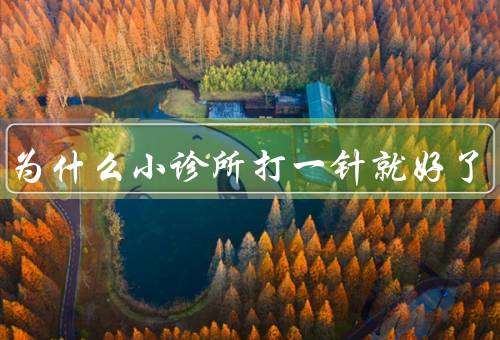 阳了为什么小诊所打一针就好了