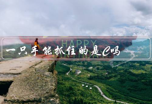 一只手能抓住的是C吗