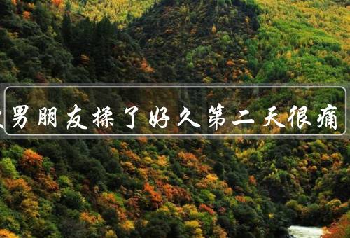 胸被男朋友揉了好久第二天很痛