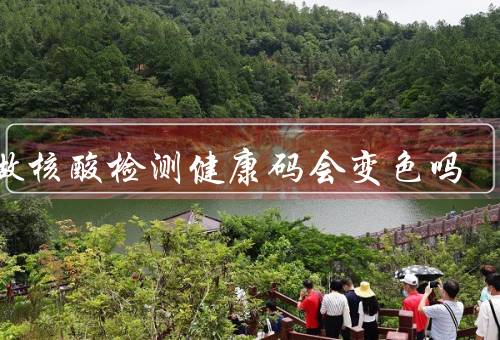 不做核酸检测健康码会变色吗