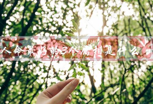女人命最好的3个属相是什么