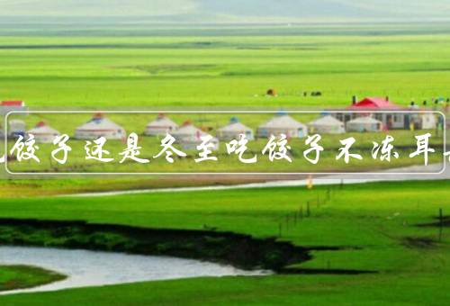 立冬吃饺子还是冬至吃饺子不冻耳朵，都会吃可迎冬消寒（也会吃其他）