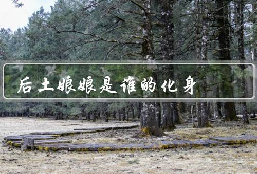 后土娘娘是谁的化身