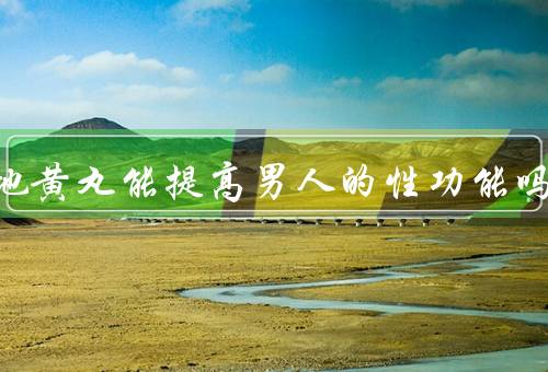 六味地黄丸能提高男人的性功能吗