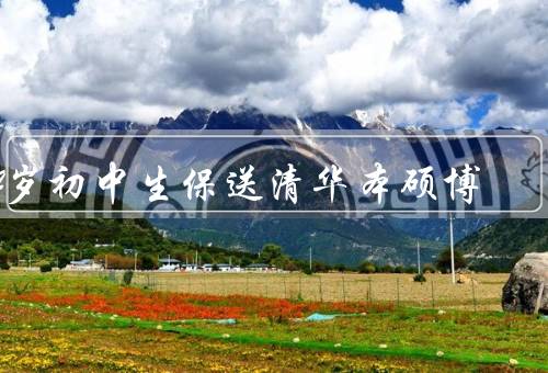 14岁初中生保送清华本硕博