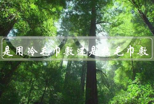 发烧是用冷毛巾敷还是热毛巾敷