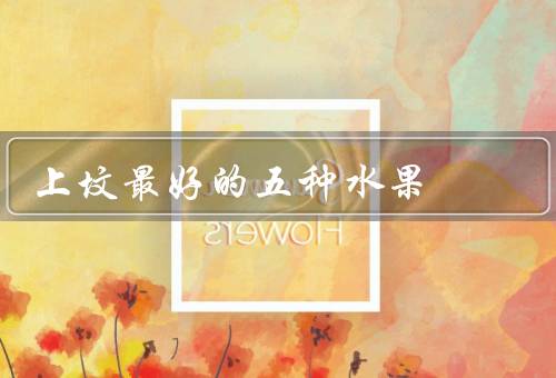 上坟最好的五种水果