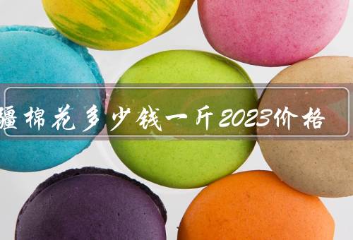 新疆棉花多少钱一斤2023价格