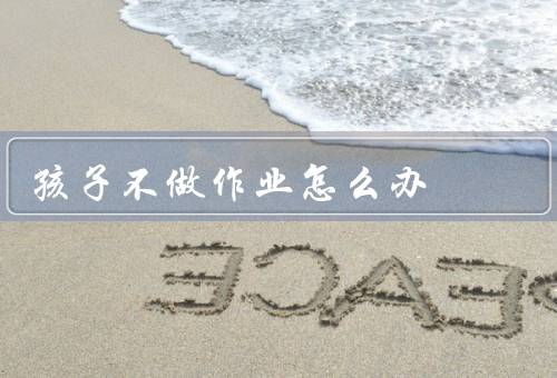 孩子不做作业怎么办