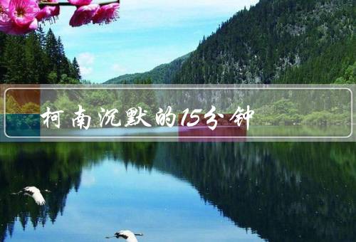 柯南沉默的15分钟