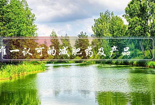 唯一认可的减肥药及产品