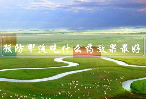 儿童预防甲流吃什么药效果最好