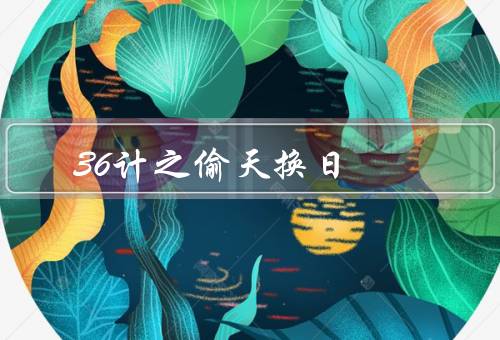 36计之偷天换日