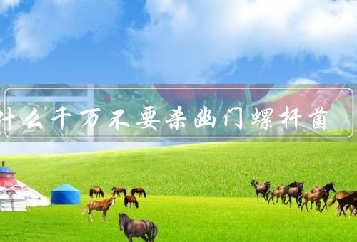为什么千万不要杀幽门螺杆菌