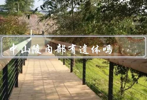 中山陵内部有遗体吗