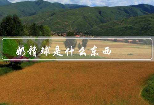 奶精球是什么东西