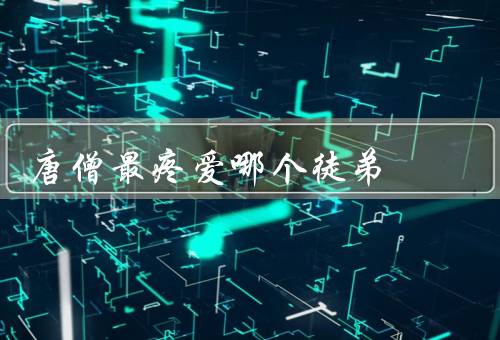 唐僧最疼爱哪个徒弟