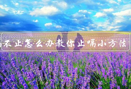 打嗝不止怎么办教你止嗝小方法