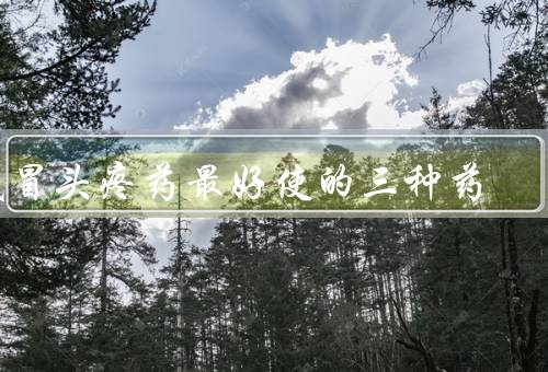 感冒头疼药最好使的三种药
