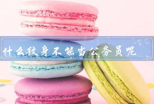 为什么纹身不能当公务员呢