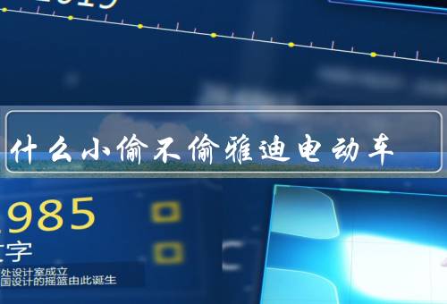 为什么小偷不偷雅迪电动车