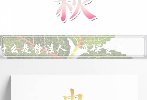 什么是静注人免疫球蛋白