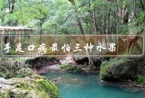 手足口病最怕三种水果