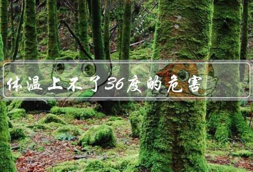 体温上不了36度的危害