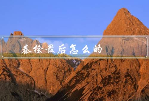 秦桧最后怎么的