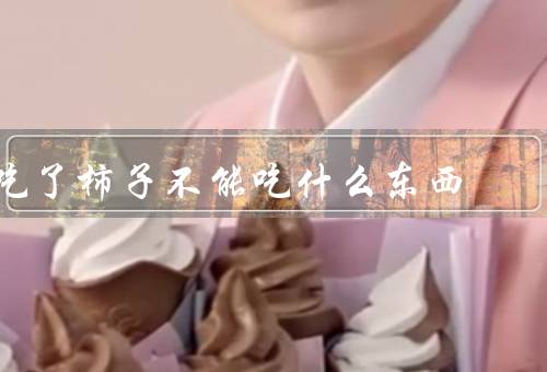 吃了柿子不能吃什么东西