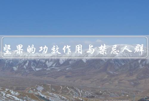 香榧坚果的功效作用与禁忌人群