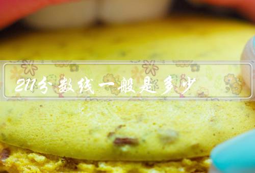 211分数线一般是多少