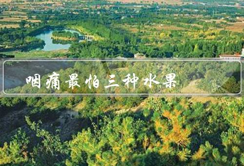 咽痛最怕三种水果