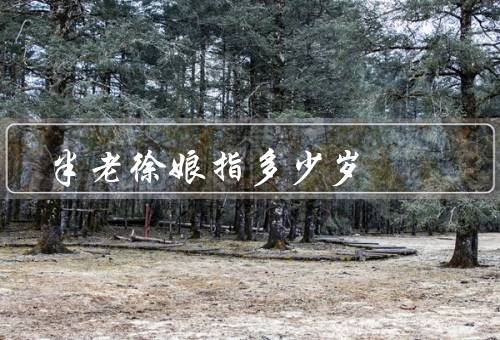 半老徐娘指多少岁，30岁（古时指中年却有风韵的妇女）