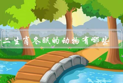 十二生肖冬眠的动物有哪些