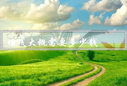 埋线大概需要多少钱