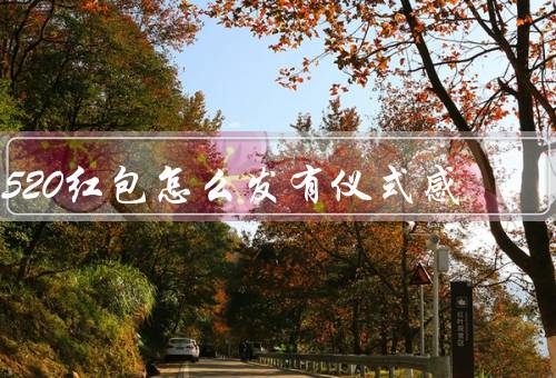 520红包怎么发有仪式感