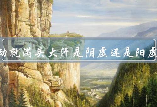动不动就满头大汗是阴虚还是阳虚，夜晚出汗阴虚（白天则为阳虚）