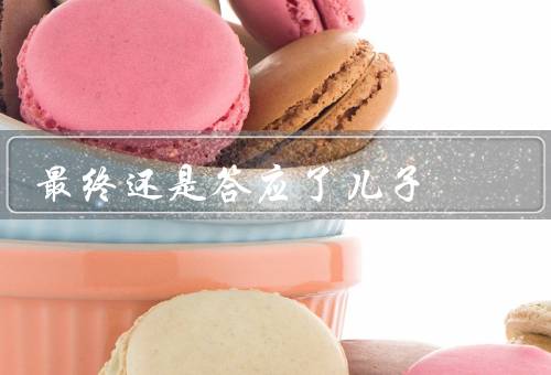 最终还是答应了儿子