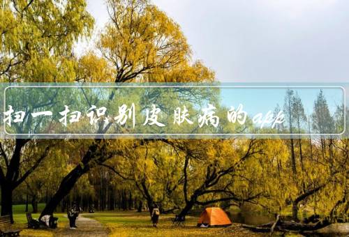 扫一扫识别皮肤病的app