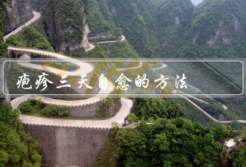 疱疹三天自愈的方法