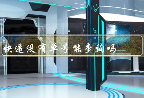 快递没有单号能查询吗