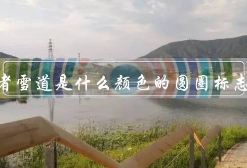 初学者雪道是什么颜色的圆圈标志
