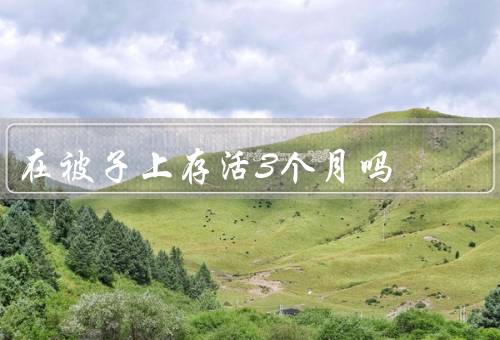 在被子上存活3个月吗