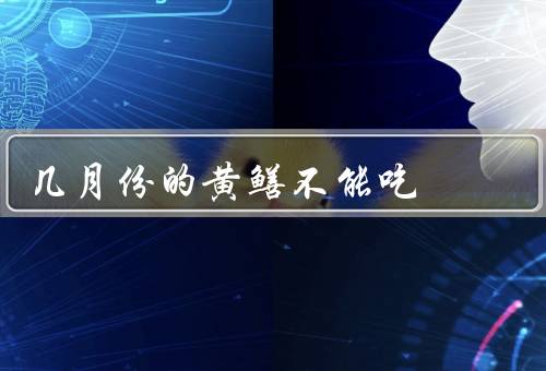 几月份的黄鳝不能吃