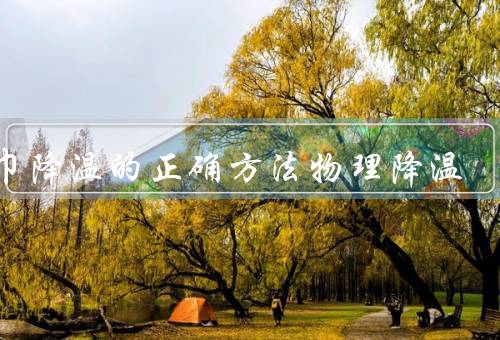 毛巾降温的正确方法物理降温
